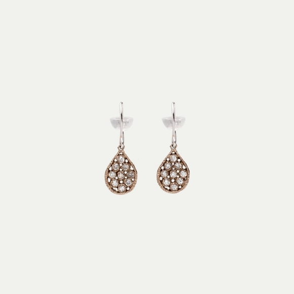 Noguchi Bijoux WG diamond drops earrings - Picture 1 of 10